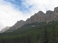 Mountains south of Canmore